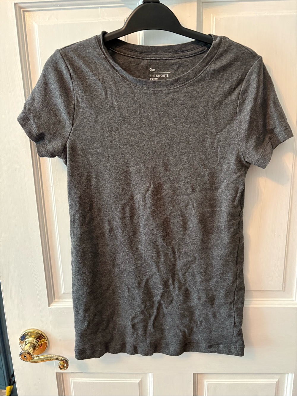 GAP Charcoal Short Sleeve Crew Neck Tee